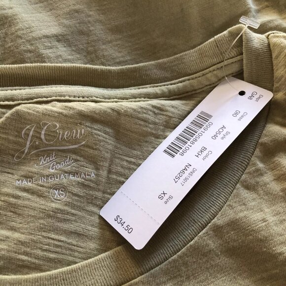 NEW J Crew Womens Vintage Cotton Lighthouse Tee T-Shirt XS NWT New England - Picture 3 of 7